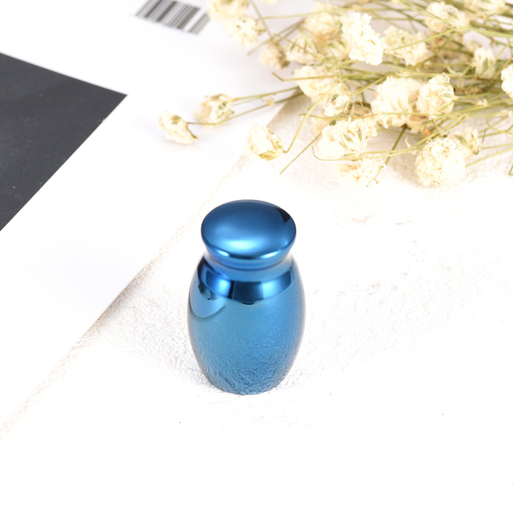 5 colors Small Keepsake Urns for Human Ashes Mini Cremation Urn Ashes Keepsake Memorial Ashes Holder 25x16mm