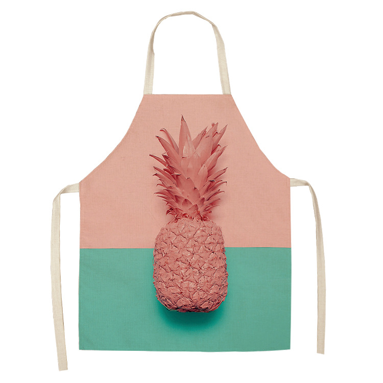 Aprons Cooking Waist Bib for Baking Cotton pineapple Pattern Apron Sleeveless Anti-oil Apron kitchen Accessories BBQ Tool
Aprons Cooking Waist Bib for Baking Cotton pineapple Pattern Apron Sleeveless Anti-oil Apron kitchen Accessories BBQ Tool