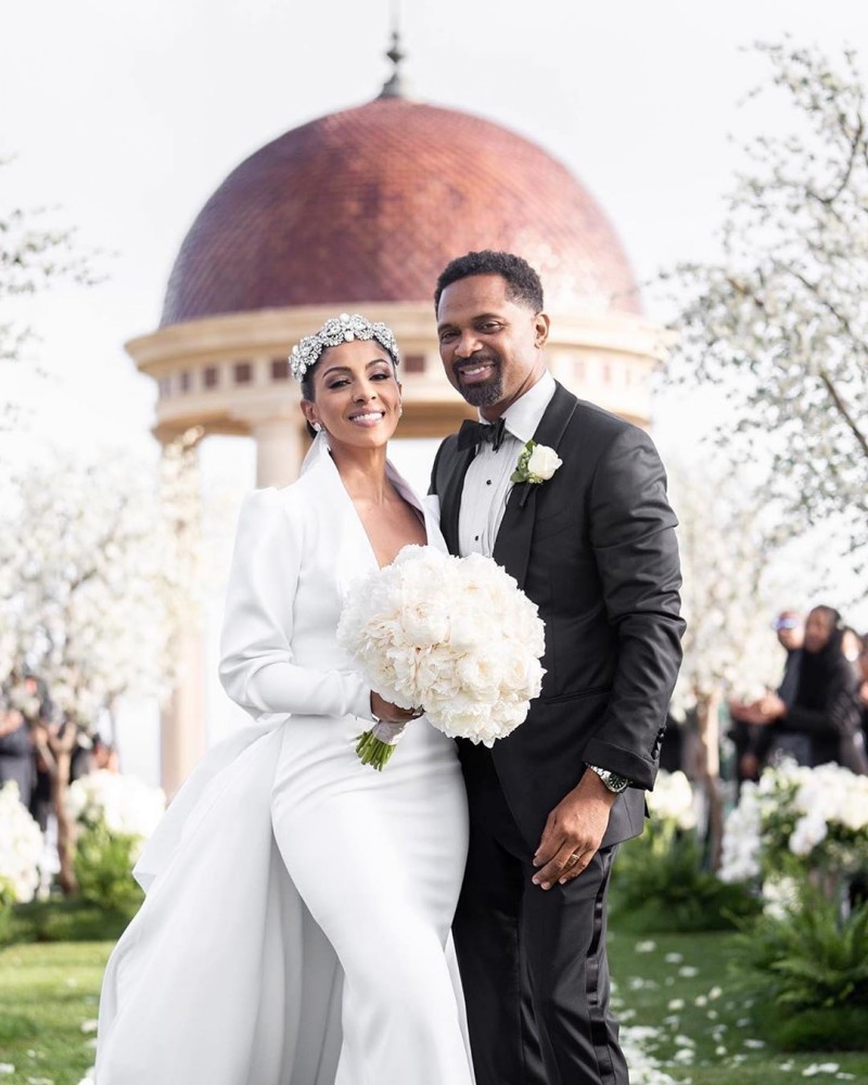 african long sleeve dresses with detachable train satin v neck boho robes de marie mermaid wedding gowns