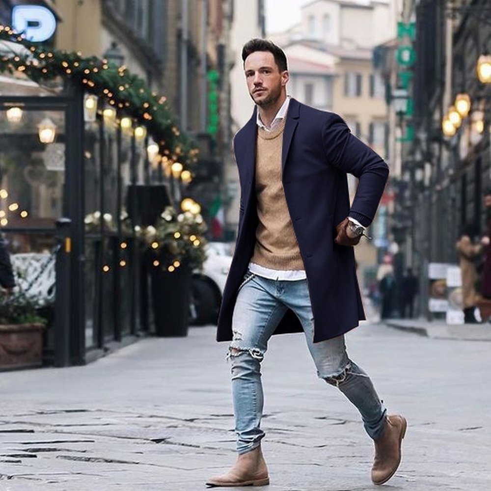 ZOGAA Fashion Mens Long Trench Coat Elegant Plus Size Solid Color Lapel Collar Long Sleeve Loose Overcoat Jacket Men Clothes, Black
ZOGAA Fashion Mens Long Trench Coat Elegant Plus Size Solid Color Lapel Collar Long Sleeve Loose Overcoat Jacket Men Clothes, Black