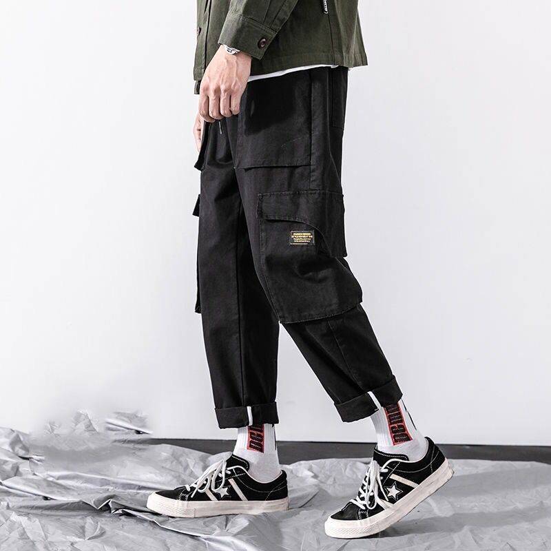 Multi Pocket Casual Pants Male Cool Harem Trousers Jogger Sweatpants Mens 2020 Cool Men Hip Hop Streetwear Fashion Cargo Pant
Multi Pocket Casual Pants Male Cool Harem Trousers Jogger Sweatpants Mens 2020 Cool Men Hip Hop Streetwear Fashion Cargo Pant