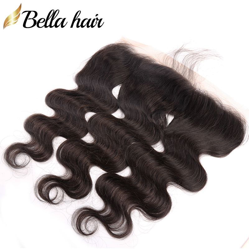 Bella Hair Human Hair Bundles With Frontal Closure Body Wave Free Part Ear to Ear Lace Frontal And Virgin Remy Hair Extension Weaves 4PCS/Lot Tutorial