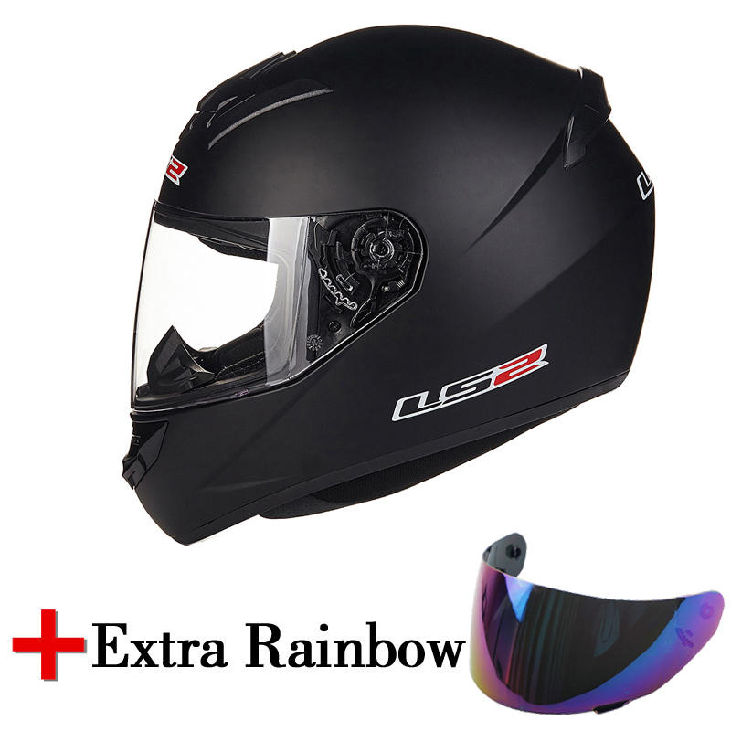 LS2 FF352 motorcycle helmet fashion full face moto helmet with a extra rainbow lens high quality 100% original LS2 Helmets
LS2 FF352 motorcycle helmet fashion full face moto helmet with a extra rainbow lens high quality 100% original LS2 Helmets