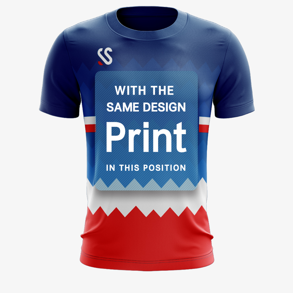 Short Sleeve Football T Shirt Tops Culture Sublimation Print 100% Polyester Leisure Sportswear Quick Dry Slim Fit T Shirt