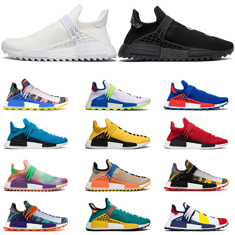 2019 Human race Hu trail Pharrell Williams x Nerd men running shoes black white cream SOLAR PACK mens trainers women sports sneaker 36-47, 12
2019 Human race Hu trail Pharrell Williams x Nerd men running shoes black white cream SOLAR PACK mens trainers women sports sneaker 36-47, 12