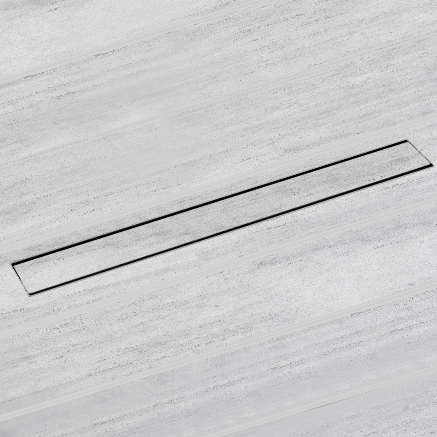 Modern Deodorization Type Side Row Floor Drain 60cm 80cm 100cm 120cm 304 Stainless Steel Tile Insert Invisible Shower Drainage