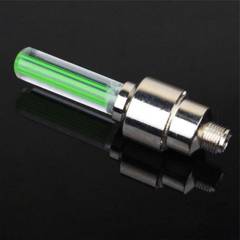 Bolt Car Bike Motorcycle LED Wheel Tire Vaes Cap Light Stem Air Caps Neon Lamp Anti-Dust Cover Colorful Auto Accessories Cars Decor