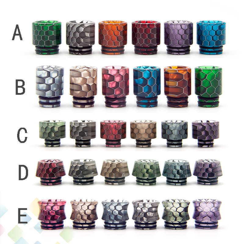 Luminous Cobra Drip Tip Snake Skin Grid Wave Honeycomb Epoxy Resin Wide Bore Mouthpiece fit TFV8 TFV12 Prince Baby DHL Free
Luminous Cobra Drip Tip Snake Skin Grid Wave Honeycomb Epoxy Resin Wide Bore Mouthpiece fit TFV8 TFV12 Prince Baby DHL Free