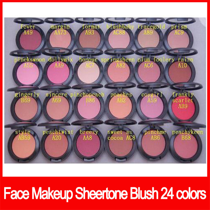 Famous Face Makeup sheertone blush 24 colors blush palette 6g no brush Powder Shimmer Blush free shipping, Mixed color
Famous Face Makeup sheertone blush 24 colors blush palette 6g no brush Powder Shimmer Blush free shipping, Mixed color