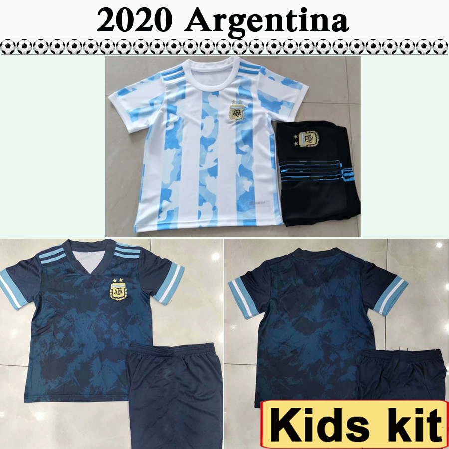 2020 MESSI DI MARIA HIGUAIN Kids Kit Soccer Jerseys Argentina National Team DYBALA Boy Home Away Football Shirt AGUERO Short Child Uniforms
2020 MESSI DI MARIA HIGUAIN Kids Kit Soccer Jerseys Argentina National Team DYBALA Boy Home Away Football Shirt AGUERO Short Child Uniforms
