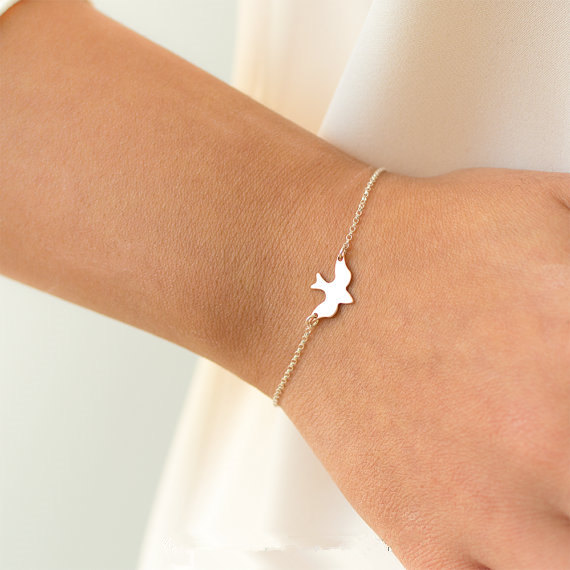 Small Peace Dove charm Bracelet Soar Flying Bird animal Bracelet Little Swallow Baby Bird Bracelets Abstract Bracelets jewelry
Small Peace Dove charm Bracelet Soar Flying Bird animal Bracelet Little Swallow Baby Bird Bracelets Abstract Bracelets jewelry