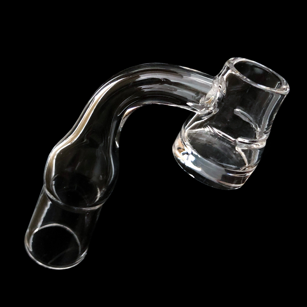 New arrival 2mm grails quartz banger nail with slit thick bottom 90 degree clear joint