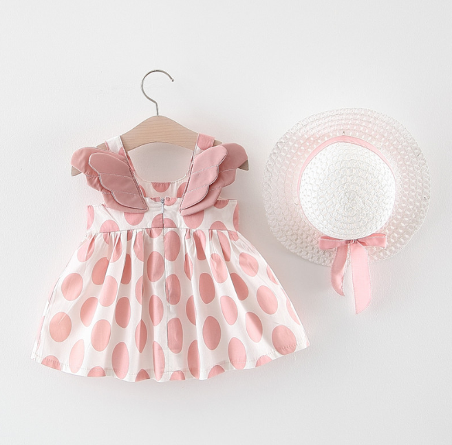 Summer Girl Dress With Hat Pattern Print Lemon Cartoon Birthday Dress Female Baby Summer Clothes Kids Girl Clothes, A4
Summer Girl Dress With Hat Pattern Print Lemon Cartoon Birthday Dress Female Baby Summer Clothes Kids Girl Clothes, A4