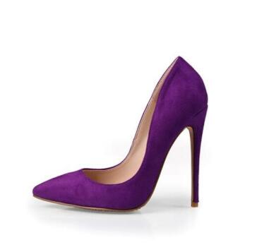 Free shipping real photo genuine leather lady purple suede Point toe lady high heel shoes pump size 33-45 Ladies Heels Wedding 12cm 10cm 8cm, Black
Free shipping real photo genuine leather lady purple suede Point toe lady high heel shoes pump size 33-45 Ladies Heels Wedding 12cm 10cm 8cm, Black