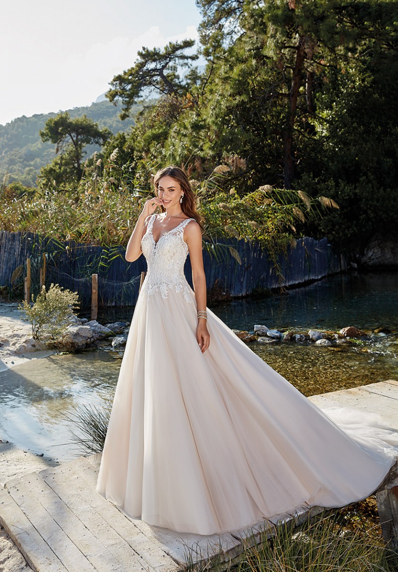 bohemian lace wedding dresses eddy k v neck applique beads sweep train boho wedding dress bridal gowns vestido de novia