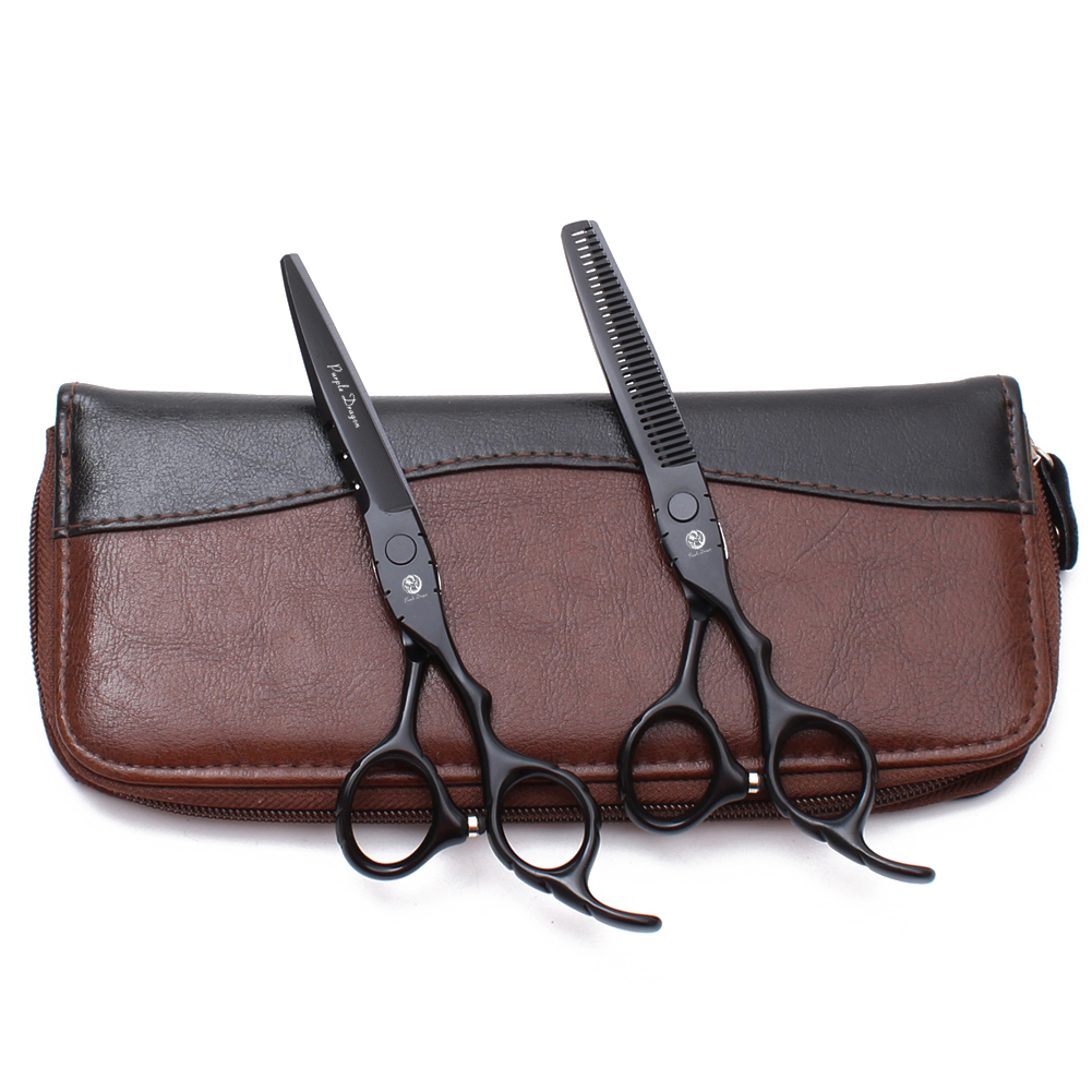 Professional Hair Scissors Z1010 5.5" JP 440C Black Color Cutting Scissors Thinning Shears Barber Hairdressing Scissors Salon Styling Tools
Professional Hair Scissors Z1010 5.5" JP 440C Black Color Cutting Scissors Thinning Shears Barber Hairdressing Scissors Salon Styling Tools