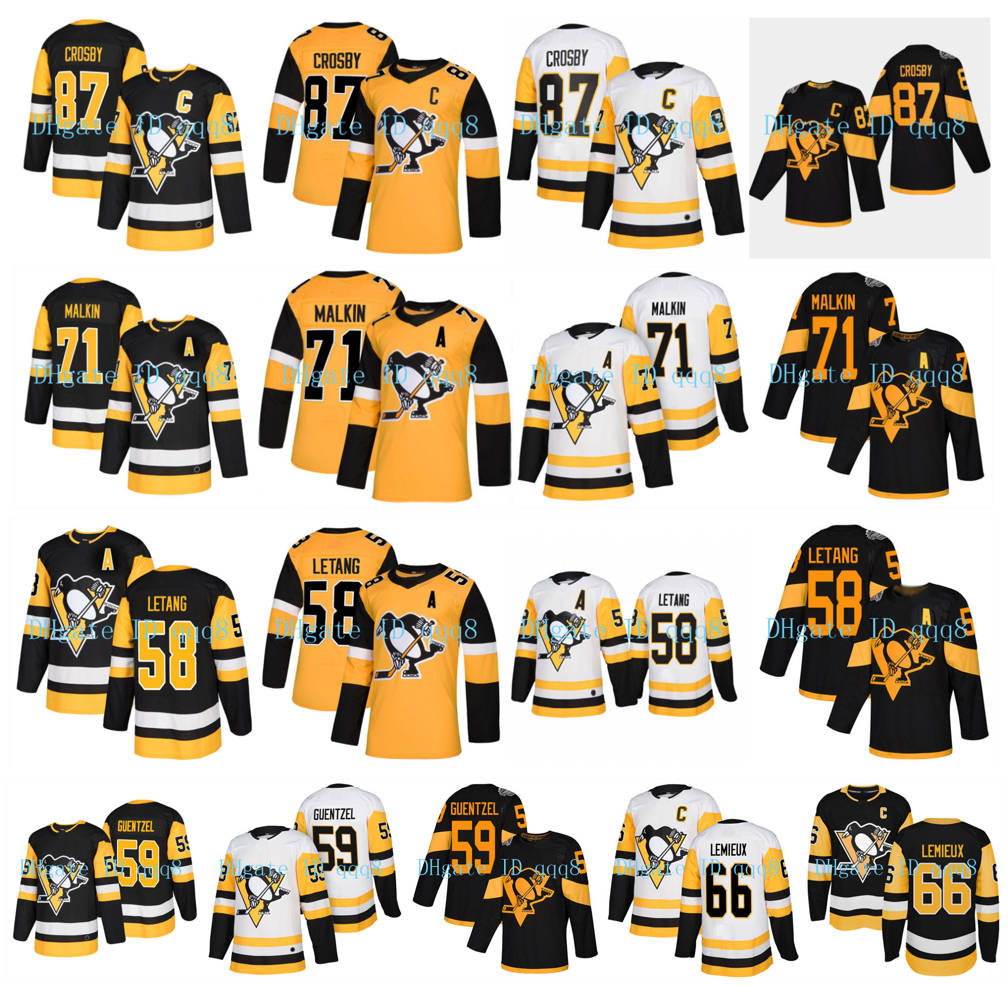 Pittsburgh Penguins Jersey 87 Sidney Crosby Jersey 58 Kris Letang 59 Jake Guentzel 66 Mario Lemieux 71 Evgeni Malkin Stadium Series Hockey, As pic
Pittsburgh Penguins Jersey 87 Sidney Crosby Jersey 58 Kris Letang 59 Jake Guentzel 66 Mario Lemieux 71 Evgeni Malkin Stadium Series Hockey, As pic