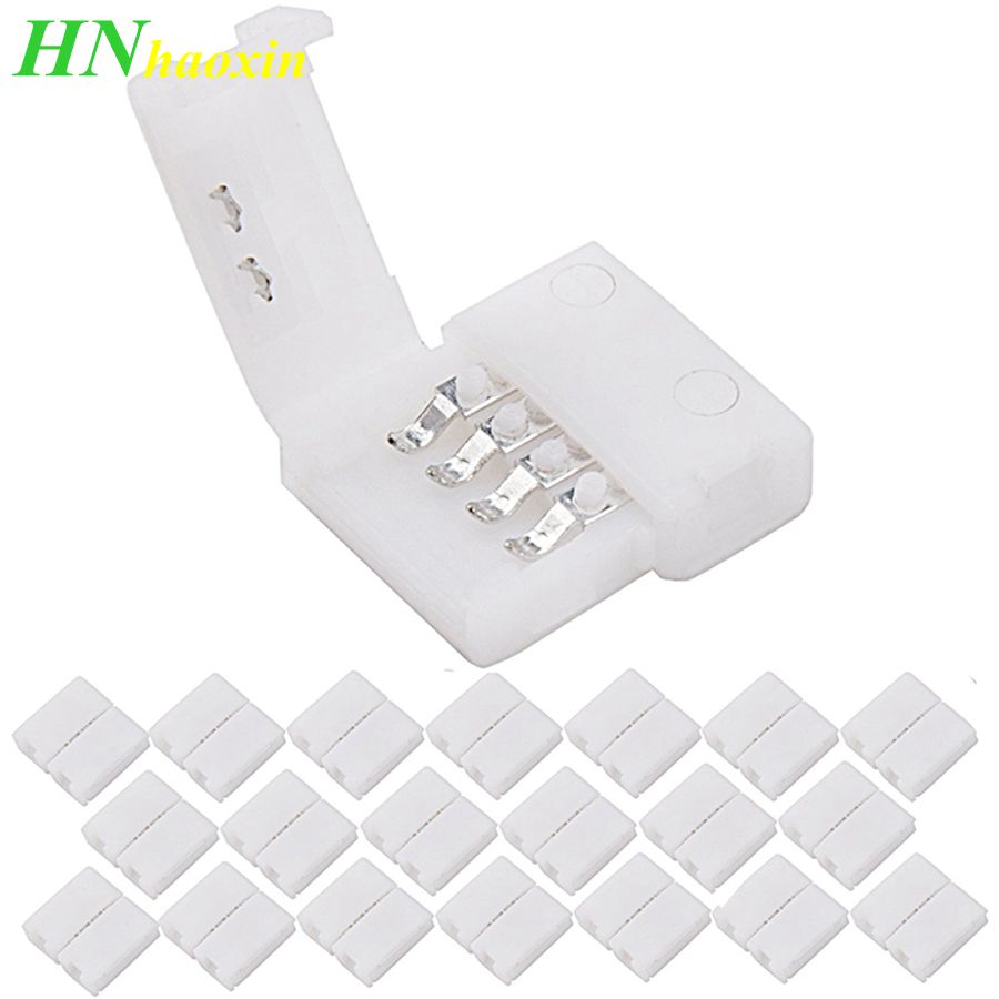 HaoXin 10mm 4pin 9mm 2pin Quick LED Strip Connectors Free Welding Connector Adapter clip for 3528 5050 RGB Color LED Strip Light
HaoXin 10mm 4pin 9mm 2pin Quick LED Strip Connectors Free Welding Connector Adapter clip for 3528 5050 RGB Color LED Strip Light