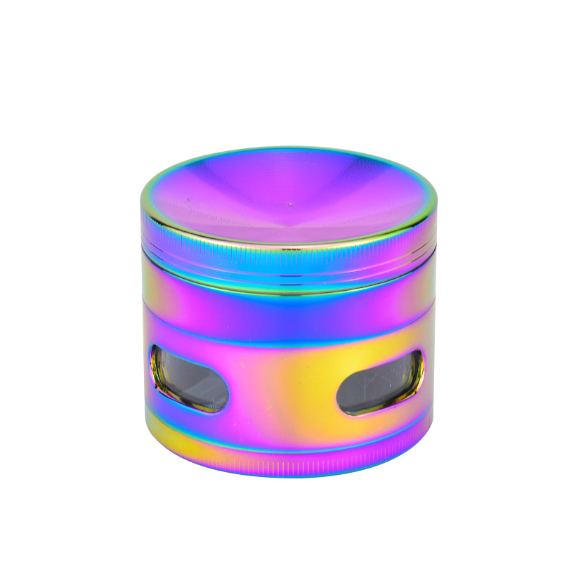 Handled Portable Tobacco Grinders 62mm 4 layer tobacco grinder for smoking shinning stained teeth pink color grinder fit dry herb
Handled Portable Tobacco Grinders 62mm 4 layer tobacco grinder for smoking shinning stained teeth pink color grinder fit dry herb