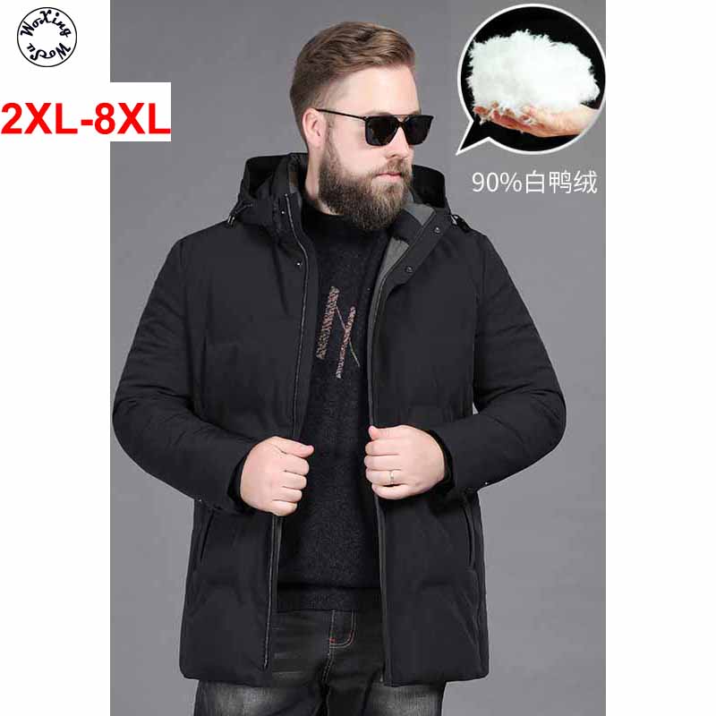 8XL men's hooded parkas business fashion outwear warm cotton padded jacket long cotton coat big yards size L to 5XL 6XL 7XL 8XL, Black
8XL men's hooded parkas business fashion outwear warm cotton padded jacket long cotton coat big yards size L to 5XL 6XL 7XL 8XL, Black