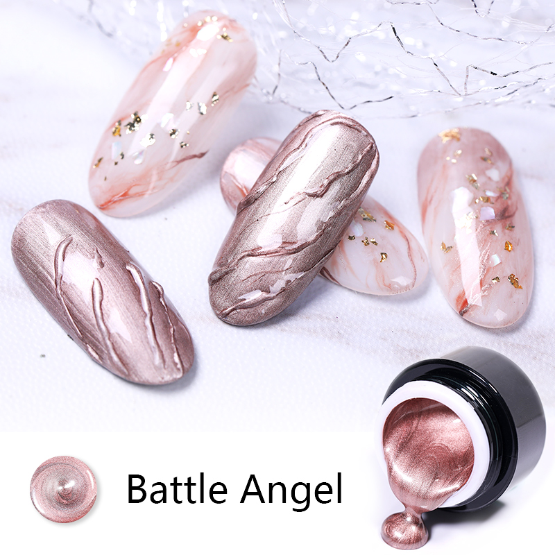 BORN PRETTY 5ml Sparkling Metallic Color Nail Gel Polish Varnish Painting Spider Gold Silver Mirror Glitter UV Soak Off Gel, Bp-md01
BORN PRETTY 5ml Sparkling Metallic Color Nail Gel Polish Varnish Painting Spider Gold Silver Mirror Glitter UV Soak Off Gel, Bp-md01