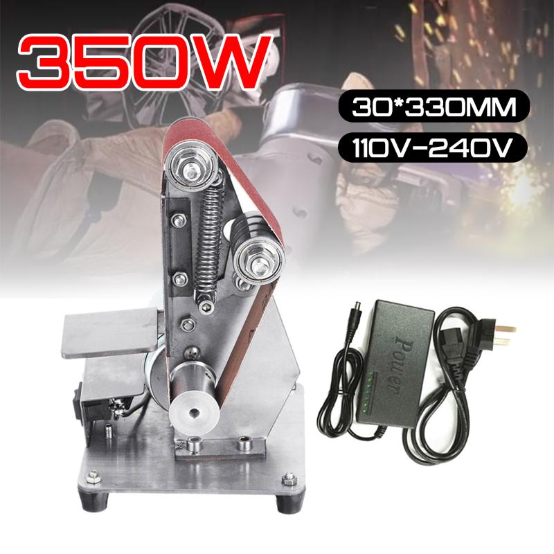 350W Mini Electric Belt Machine Grinder Sanding Grinding Polishing Machine Abrasive Belts Sander Polishing Cutter Edges
350W Mini Electric Belt Machine Grinder Sanding Grinding Polishing Machine Abrasive Belts Sander Polishing Cutter Edges