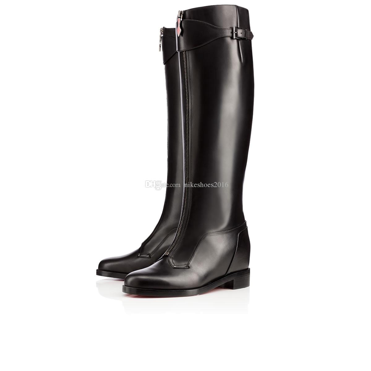 Ladies Platform Black leather pumps long Boots WOMEN REDS SOLES SHOES Genuine Leathers Over The Knee Boot Red Bottom foresta Woman winter Sporty luxury Designer
Ladies Platform Black leather pumps long Boots WOMEN REDS SOLES SHOES Genuine Leathers Over The Knee Boot Red Bottom foresta Woman winter Sporty luxury Designer