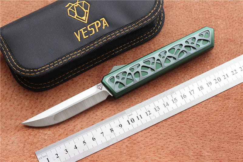 VESPA Dark star high quality folding Knife Blade:M390(Satin) Handle:7075Aluminum+TC4,Outdoor camping survival knives EDC tools
VESPA Dark star high quality folding Knife Blade:M390(Satin) Handle:7075Aluminum+TC4,Outdoor camping survival knives EDC tools