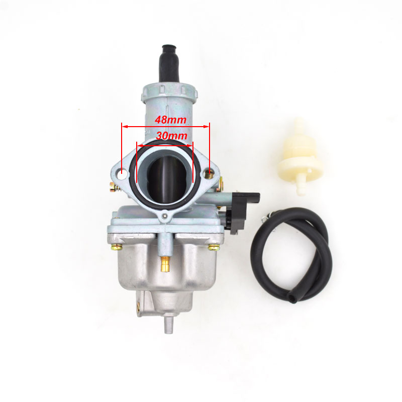 PZ30 30mm Carburetor Accelerating Pump Racing CG200 CG250 200cc 250cc For Keihin ABM IRBIS TTR 250 With Dual Throttle Cable
PZ30 30mm Carburetor Accelerating Pump Racing CG200 CG250 200cc 250cc For Keihin ABM IRBIS TTR 250 With Dual Throttle Cable