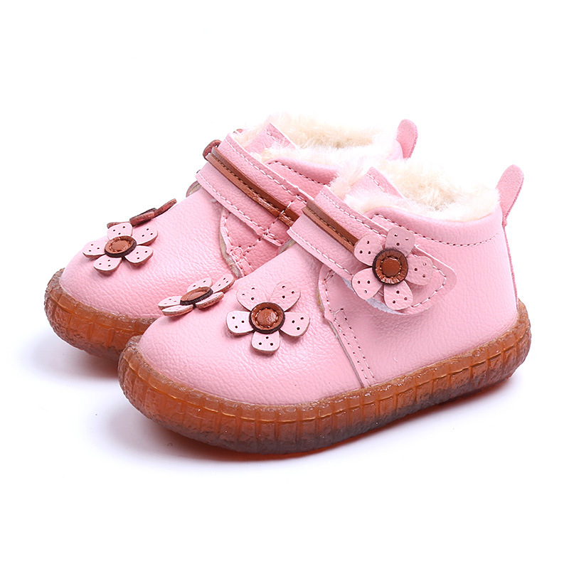 Baby Girls Warm Plush Lining Ankle Boots Children Winter Shoes Kids Flower Hook & Loop Snow Boots Size 15-25
Baby Girls Warm Plush Lining Ankle Boots Children Winter Shoes Kids Flower Hook & Loop Snow Boots Size 15-25