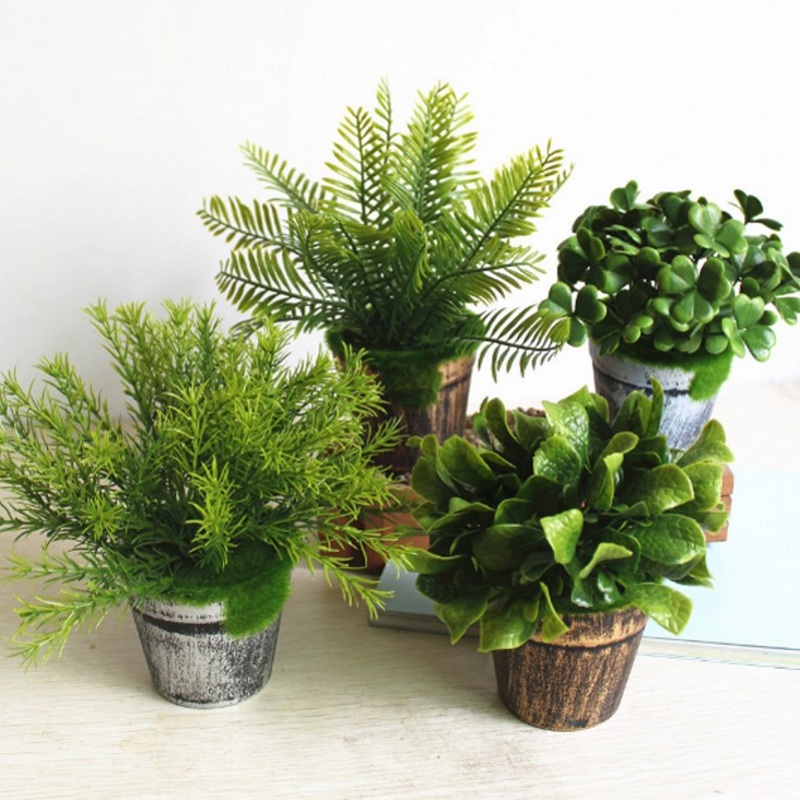 1 Set Rural green eucalyptus Grass Potted Plants Artificial Flowers Bonsai flowerpot Wedding Home Decorative fern plant pot, C 1set
1 Set Rural green eucalyptus Grass Potted Plants Artificial Flowers Bonsai flowerpot Wedding Home Decorative fern plant pot, C 1set