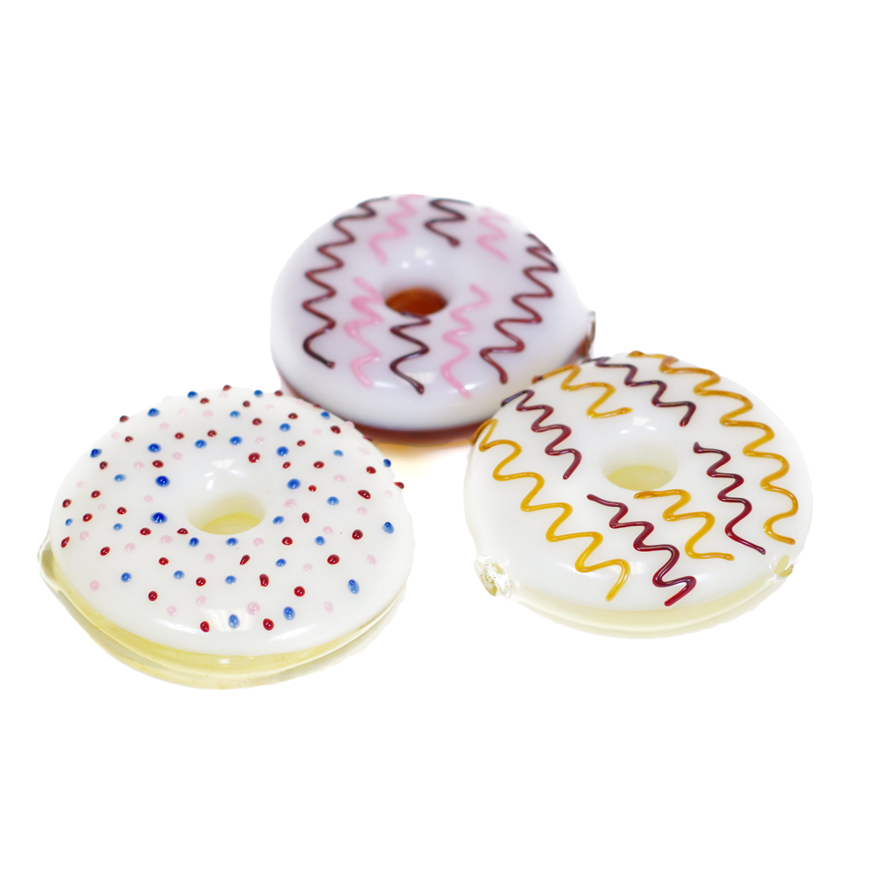 Donut Pipes Bon Bon Candycane Lollipop Hand Pipe Assorted Colors Tobocco Pipe Swirl Spring Colored Hand Pipes
Donut Pipes Bon Bon Candycane Lollipop Hand Pipe Assorted Colors Tobocco Pipe Swirl Spring Colored Hand Pipes
