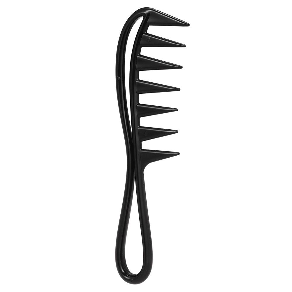Women Hair Comb Detangling Wide Teeth Hair Brush Hairstyle Wavy Long Curly Hairbrush
