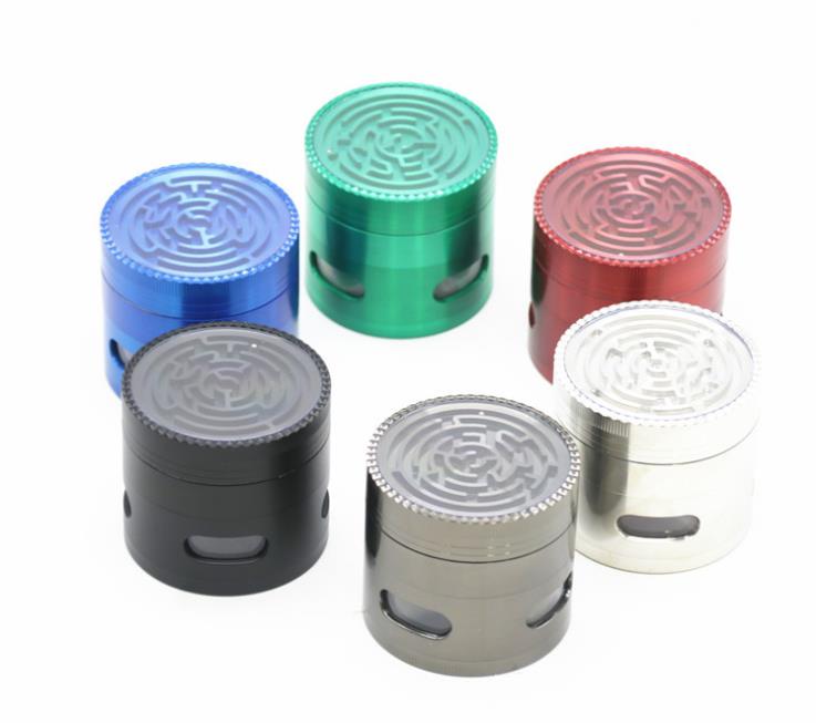 2019 New Four-Eye Zinc Alloy Smoke Grinder 63MM Pure Labyrinth Smoke Crusher Smoke Fittings
2019 New Four-Eye Zinc Alloy Smoke Grinder 63MM Pure Labyrinth Smoke Crusher Smoke Fittings