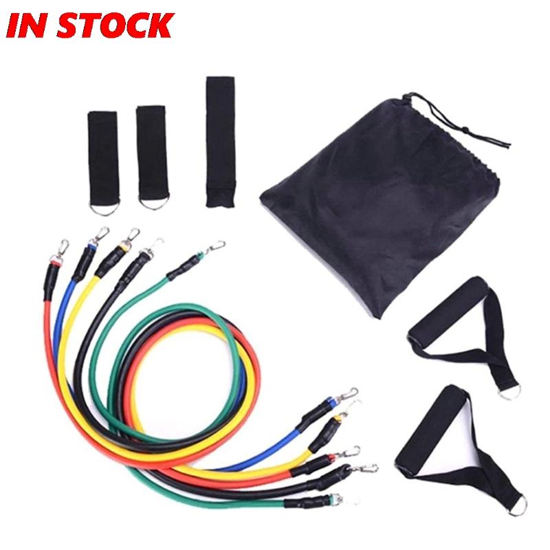 11-piece set Tensioner Pull Rope Fitness Multi-function Tensioner Suit Muscle Training Belt Elastic Sleeve Bands set, Red
11-piece set Tensioner Pull Rope Fitness Multi-function Tensioner Suit Muscle Training Belt Elastic Sleeve Bands set, Red