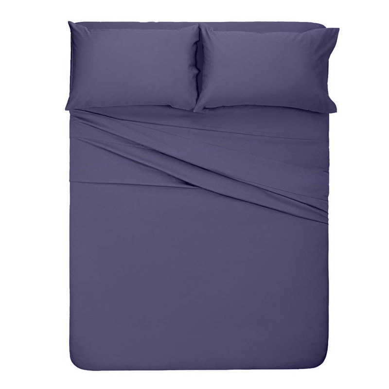 3/4pcs Brief Comfortable Bed Linen Mattress Cover Bed Flat Sheet&Fitted Sheet&Pillowcase Bedding Set Full Queen King Size, 05
3/4pcs Brief Comfortable Bed Linen Mattress Cover Bed Flat Sheet&Fitted Sheet&Pillowcase Bedding Set Full Queen King Size, 05