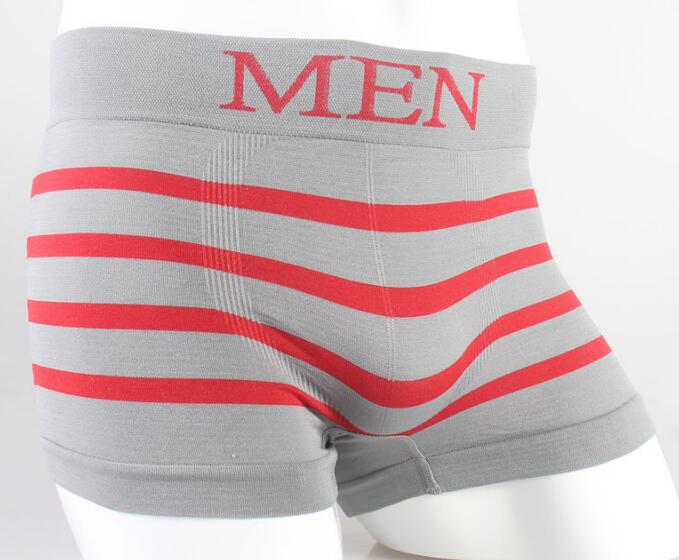 New Spring Seamless elastic striped mid-rise men's boyshort MEN breathable nylon four-corner men's underwear wholesale3piece/lot, Black 
New Spring Seamless elastic striped mid-rise men's boyshort MEN breathable nylon four-corner men's underwear wholesale3piece/lot, Black