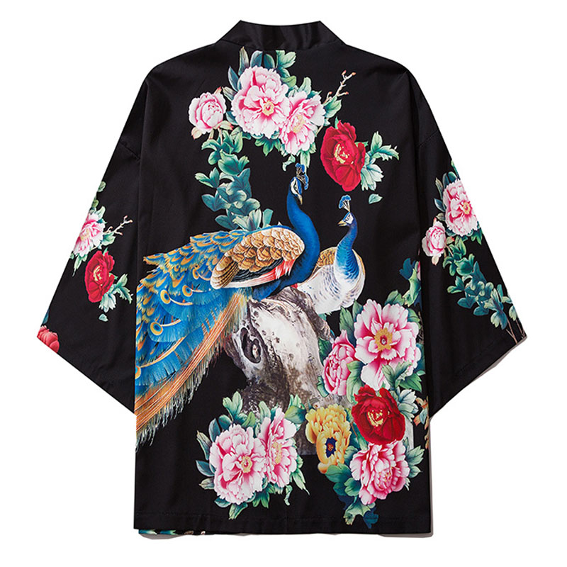 Kimono Jackets Japan Style Full Froral bird Printed 2020 Men Harajuku Streetwear Casual Thin Clothes OverSize Shirts 15-color, 60932
Kimono Jackets Japan Style Full Froral bird Printed 2020 Men Harajuku Streetwear Casual Thin Clothes OverSize Shirts 15-color, 60932