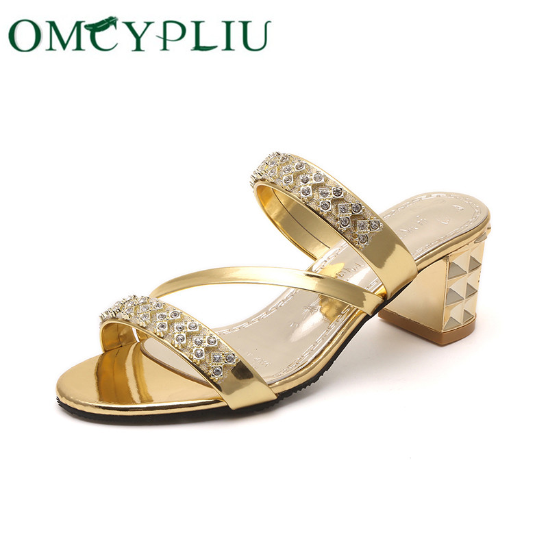 Sandals Women New Shoes Summer Gold Open toe Woman Shoe Elegant Sequins Plus size Ladies High heels Sandalias mujer 2020, Gold 001
Sandals Women New Shoes Summer Gold Open toe Woman Shoe Elegant Sequins Plus size Ladies High heels Sandalias mujer 2020, Gold 001
