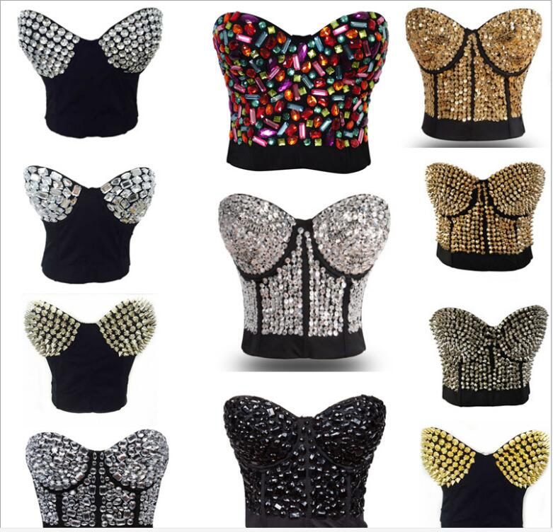 2020 Hot Sale Sexy Women Punk Rock Strapless Overbust Top Bustier Colorful Rhinestone Corset Bra Clubwear Body Shaper Corselet, Beige
2020 Hot Sale Sexy Women Punk Rock Strapless Overbust Top Bustier Colorful Rhinestone Corset Bra Clubwear Body Shaper Corselet, Beige