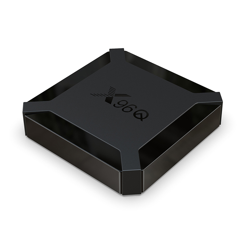 X96Q TV Box Android 10.0 Allwinner H313 2GB 16GB 2.4G Wifi 4K Smart TV Boxes Set Top Box Stock in France Local