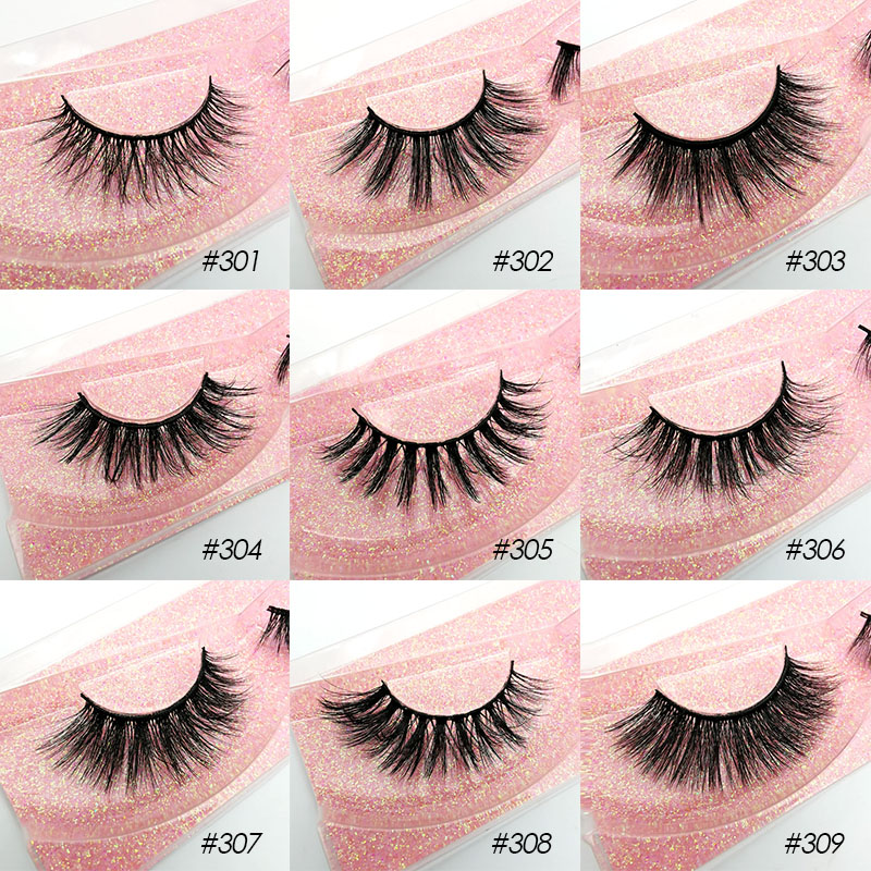 1 Pair 3D False Eyelashes Dramatic Makeup Lashes Natural Long Volume lashes Cilios Mink Eyelashes Fluffy make up eyelashes