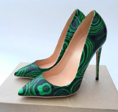 Hot Sale- fashion women pumps Green Black Malachite Patent High Heels shoes boots 120mm genuine leather, 12cm heel
Hot Sale- fashion women pumps Green Black Malachite Patent High Heels shoes boots 120mm genuine leather, 12cm heel