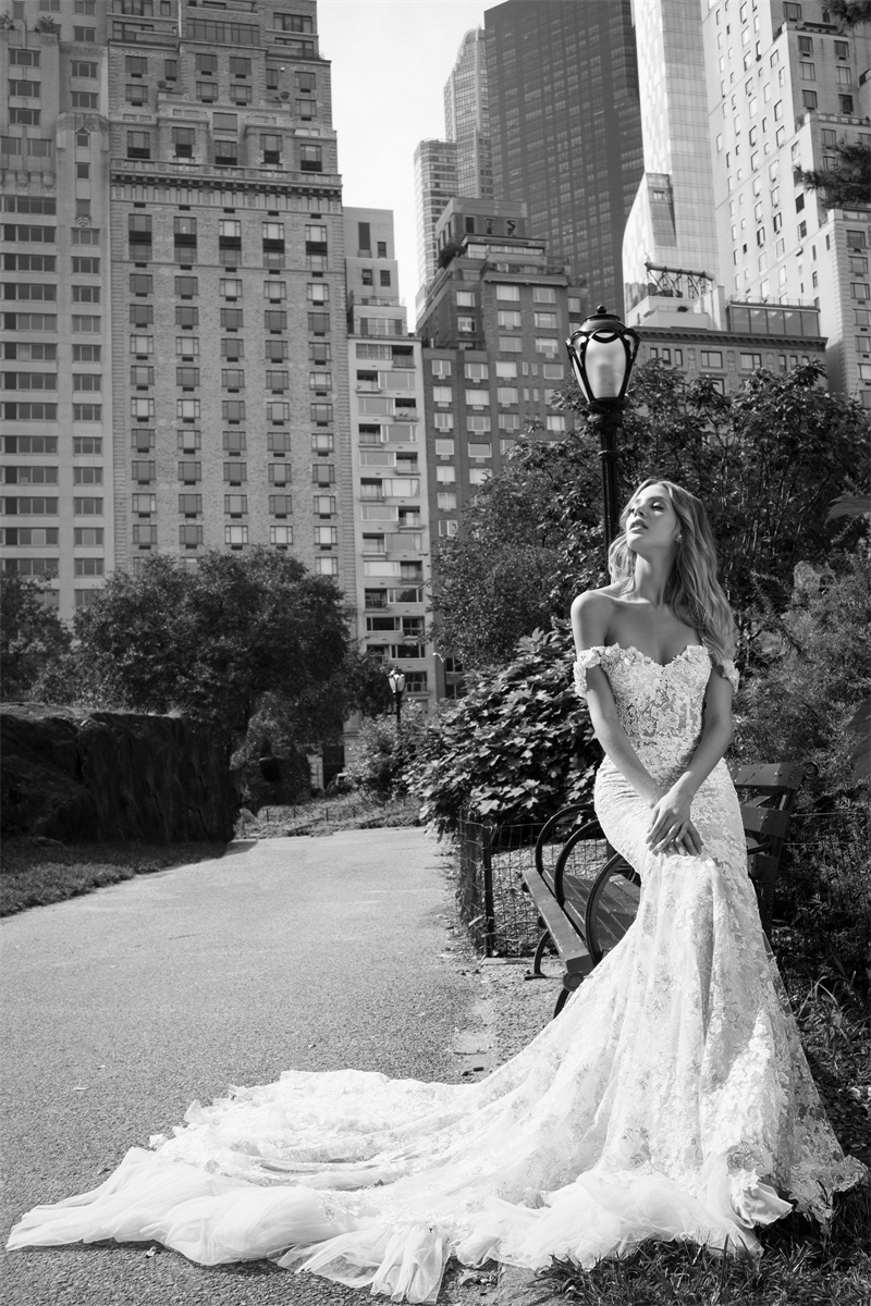 3d floral appliqued mermaid wedding dresses new off the shoulder beads backless beach wedding dress bridal gowns vestidos de nnovia