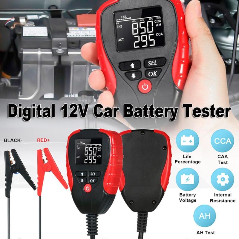 Car digital 12V car battery tester battery electronic load meter analysis and diagnosis tool tester
Car digital 12V car battery tester battery electronic load meter analysis and diagnosis tool tester