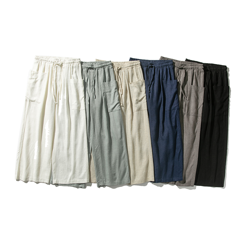 Januarysnow Men Solid Chinese Style Wide Leg Pants Mens Japan Style Loose Trousers Male Oversize Colorful Casual Pants, White
Januarysnow Men Solid Chinese Style Wide Leg Pants Mens Japan Style Loose Trousers Male Oversize Colorful Casual Pants, White