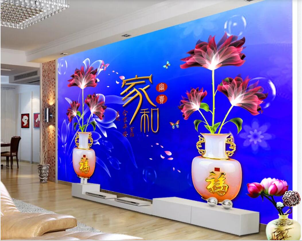 3d room wallpaper custom photo Creative home and transparent flower TV background wall decoration home improvement art canvas pictures, Non-woven fabric
3d room wallpaper custom photo Creative home and transparent flower TV background wall decoration home improvement art canvas pictures, Non-woven fabric