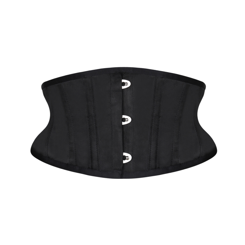 Women Waist Trainer Corsets Slimming Shaper Belt Short Torso Satin Underbust Corset Sexy Lace Up Bustiers & Corsets, Black
Women Waist Trainer Corsets Slimming Shaper Belt Short Torso Satin Underbust Corset Sexy Lace Up Bustiers & Corsets, Black