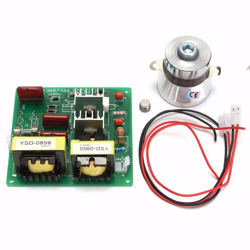 Freeshipping 110V 100W 40K Ultrasonic Cleaner Power Driver Board+1PCS 60W 40K Transducer For Ultrasonic Cleaning Machines Integrated Circuit - view 3