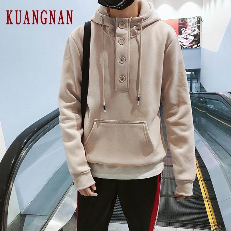 KUANGNAN Thick Solid Hoodie Men Japanese Streetwear Mens Hoodies Hip Hop Sweatshirt Men Hoodies Sweatshirts XXXL 2019 Autumn New, Black
KUANGNAN Thick Solid Hoodie Men Japanese Streetwear Mens Hoodies Hip Hop Sweatshirt Men Hoodies Sweatshirts XXXL 2019 Autumn New, Black
